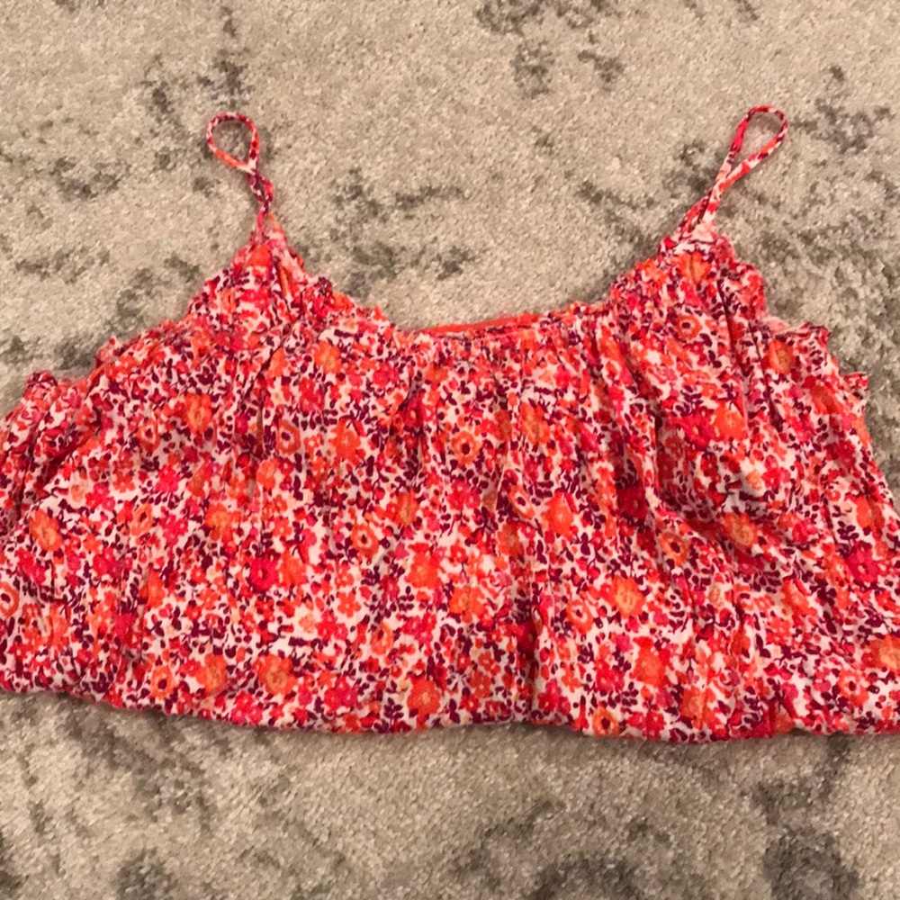 Old Navy floral tank top